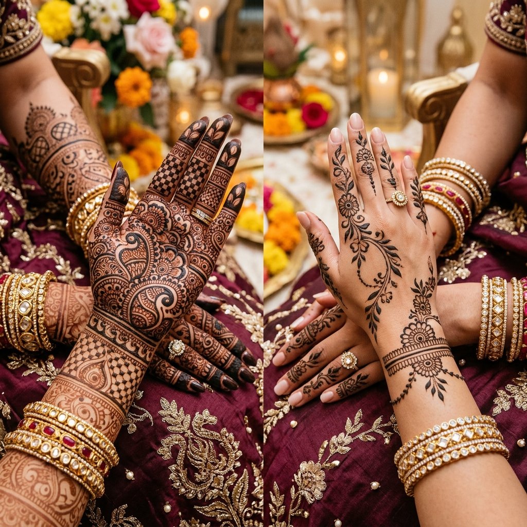 Rajasthani vs Arabic Mehndi: Udaipur ki Brides Kya Pasand Karti Hain?