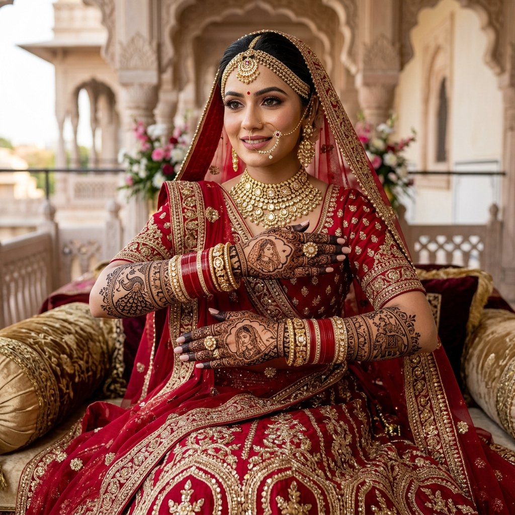 Royal Rajputana Mehndi Designs: Udaipur ki Parampara Aur Khoobsurti